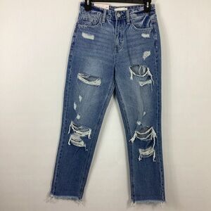 Vervet Emma Mom Jeans Size 24 NWT